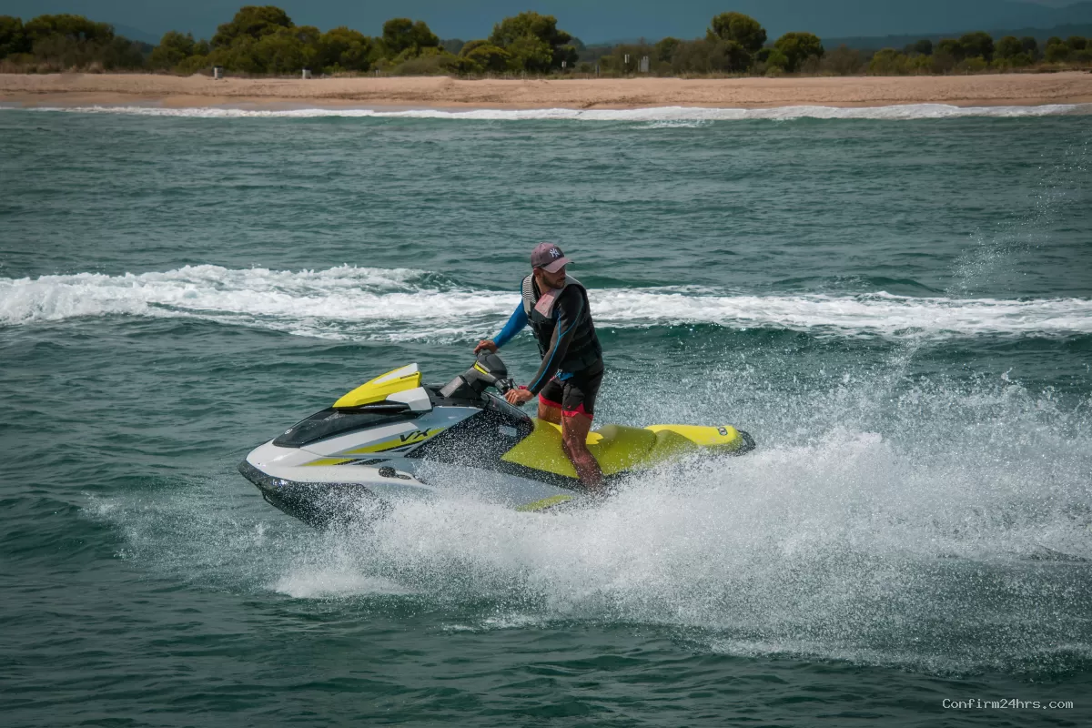 Jet Ski Ride at Corbyn’s Cove Beach